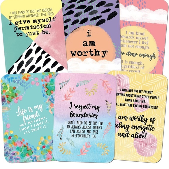Less Anxiety Affirmation Cards - 45 New in Wrapping. - Picture 2 of 5